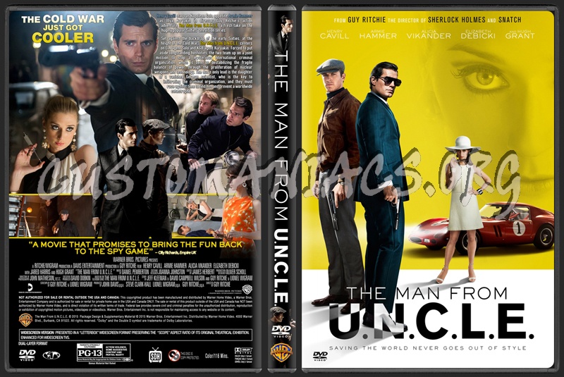 The Man From Uncle (U.N.C.L.E.) dvd cover