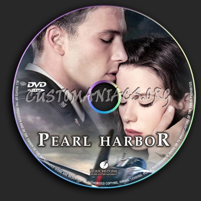 Pearl Harbor dvd label