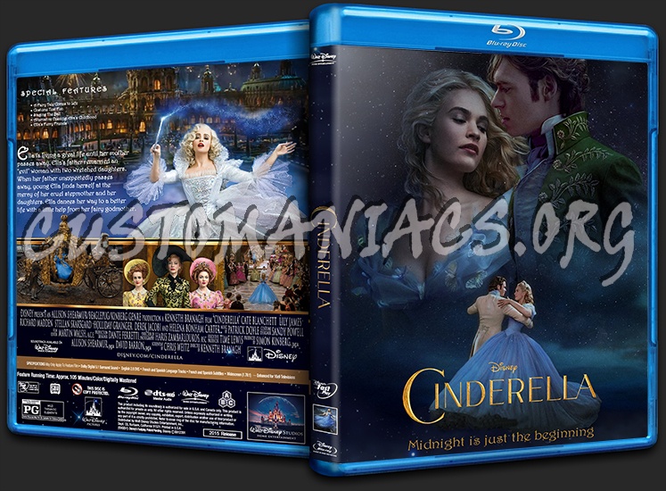 Cinderella blu-ray cover