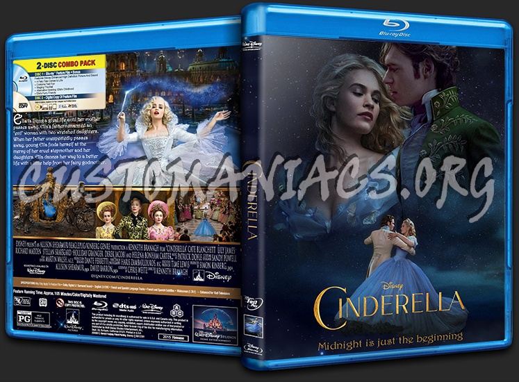 Cinderella blu-ray cover