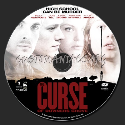 The Curse Of Downers Grove dvd label