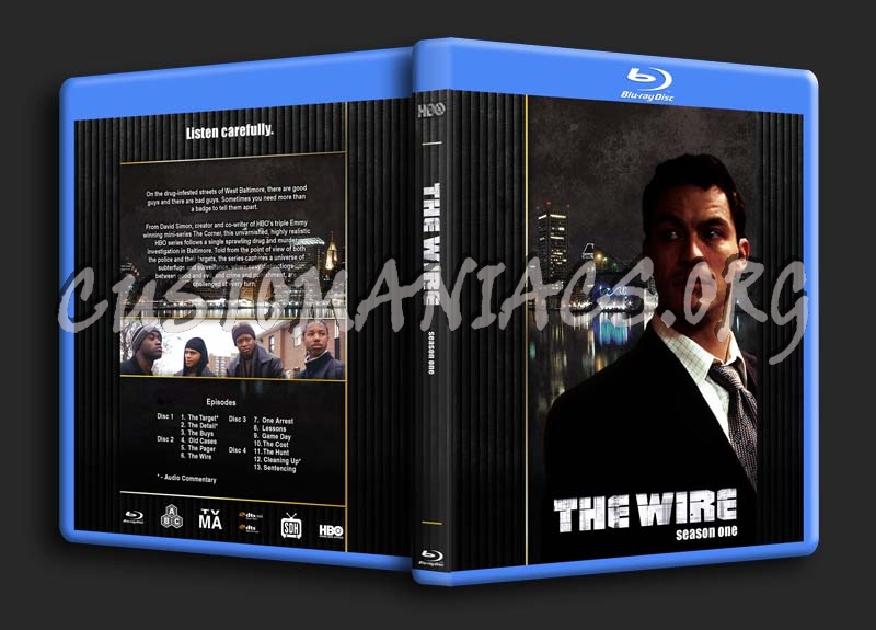 The Wire Complete Series blu-ray cover