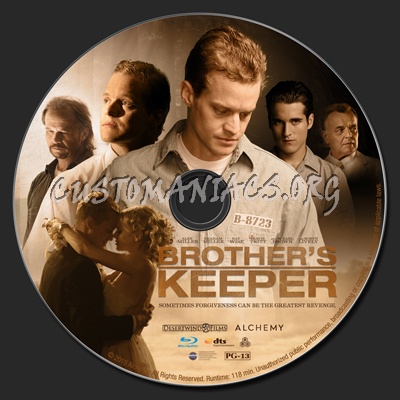 Brother's Keeper blu-ray label