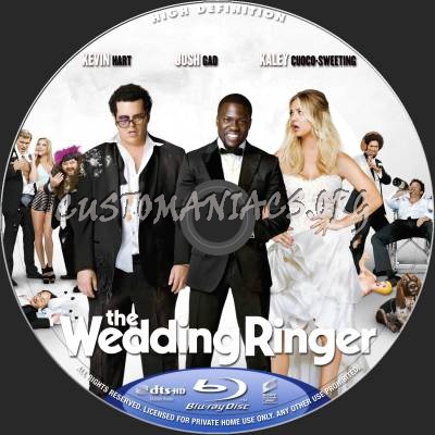 The Wedding Ringer blu-ray label