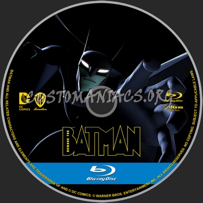 Beware the Batman (2013-2014) blu-ray label
