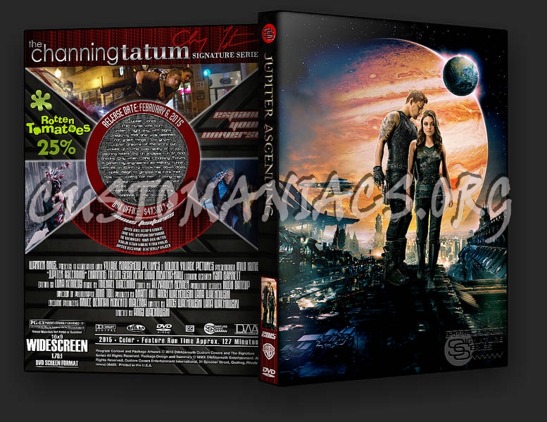 Jupiter Ascending dvd cover