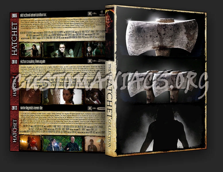 The Legends of Horror - The Hatchet Collection dvd cover