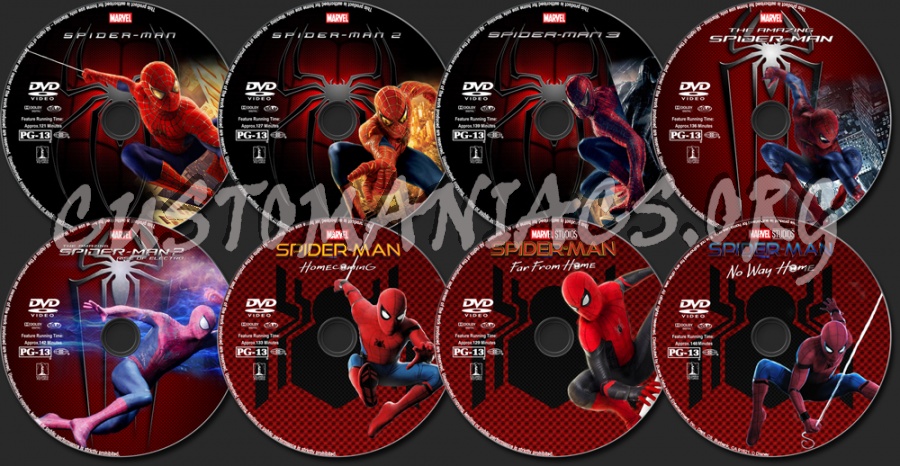 Marvel Collection dvd label