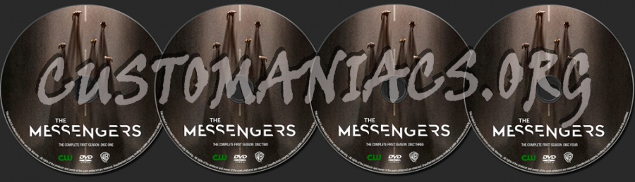 The Messengers Season 1 dvd label