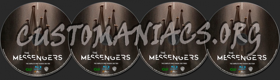 The Messengers Season 1 blu-ray label