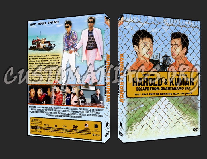 Harold and Kumar Escape from Guantanamo Bay dvd cover
