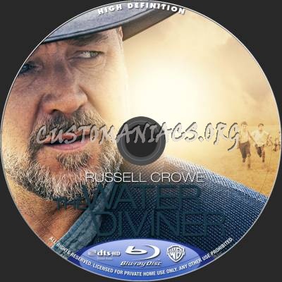 The Water Diviner blu-ray label