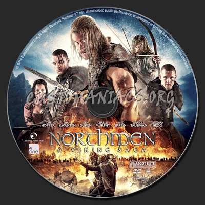 Northmen: A Viking Saga dvd label