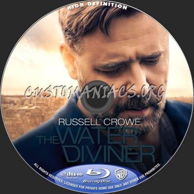 The Water Diviner blu-ray label