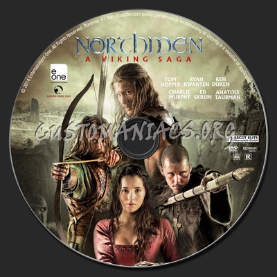 Northmen: A Viking Saga dvd label