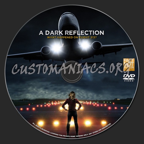 A Dark Reflection dvd label