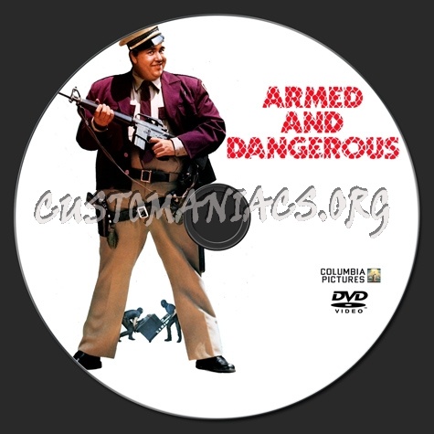 Armed and Dangerous dvd label
