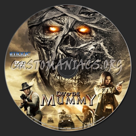 Day of the Mummy dvd label