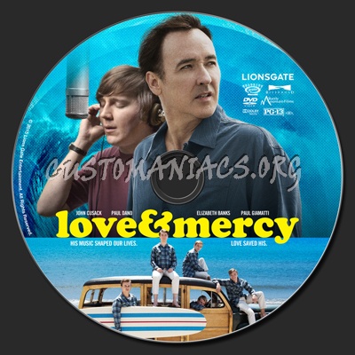 Love & Mercy dvd label