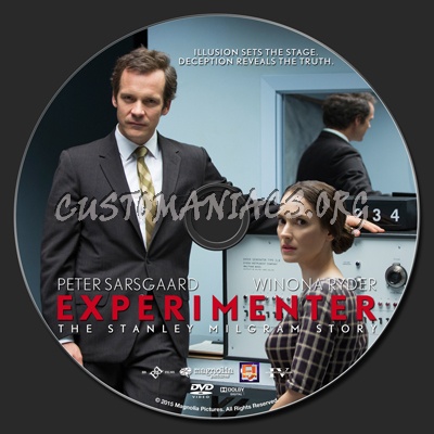 Experimenter dvd label