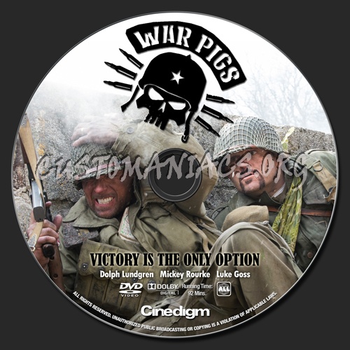 War Pigs dvd label