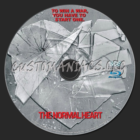 The Normal Heart blu-ray label