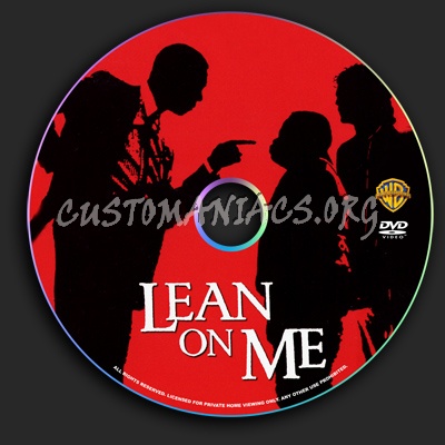 Lean on Me dvd label
