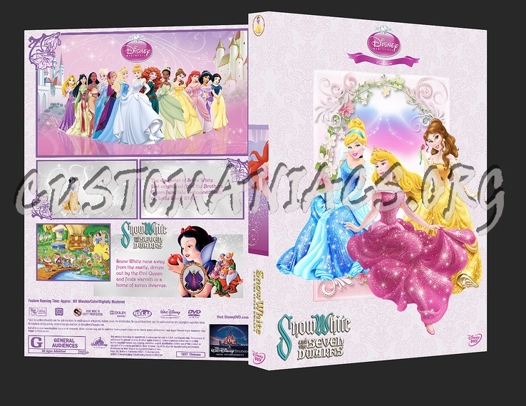 Snow White and the Seven Dwarfs - Disney Princess Collection dvd cover