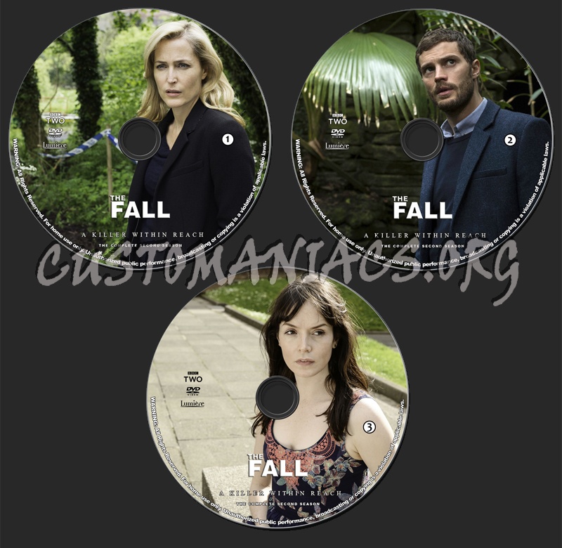The Fall - Season 2 dvd label