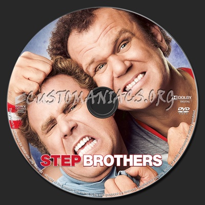 Step Brothers dvd label