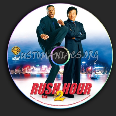 Rush Hour 2 dvd label