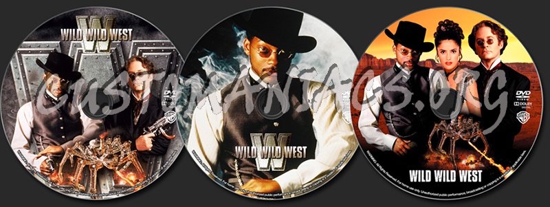 Wild Wild West dvd label