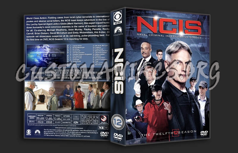 NCIS - Season 12 dvd cover