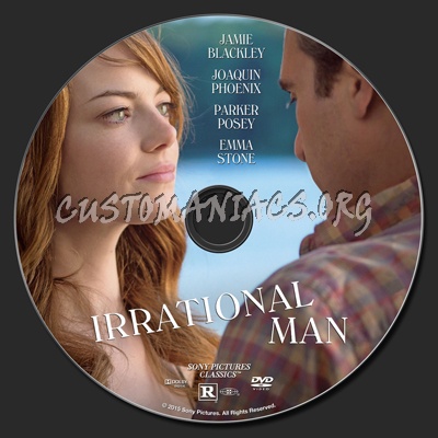 Irrational Man dvd label
