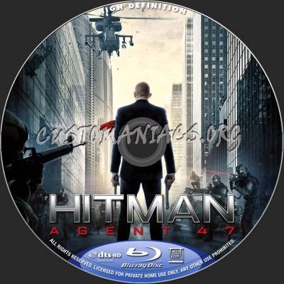 Hitman: Agent 47 blu-ray label