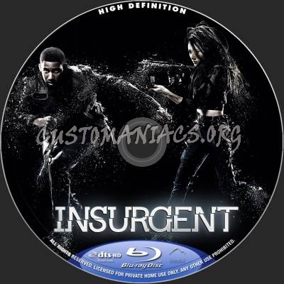 Insurgent blu-ray label