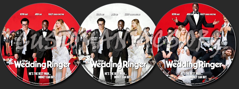 The Wedding Ringer (2015) dvd label