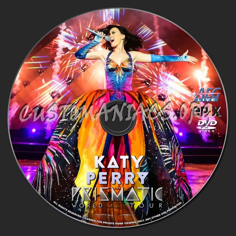 Katy Perry The Prismatic World Tour dvd label