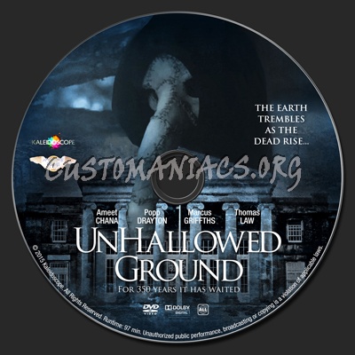 Unhallowed Ground dvd label