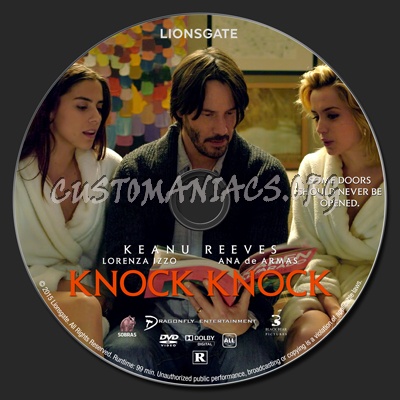 Knock Knock dvd label