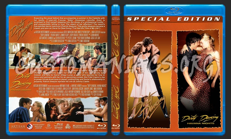 Dirty Dancing Double Feature blu-ray cover