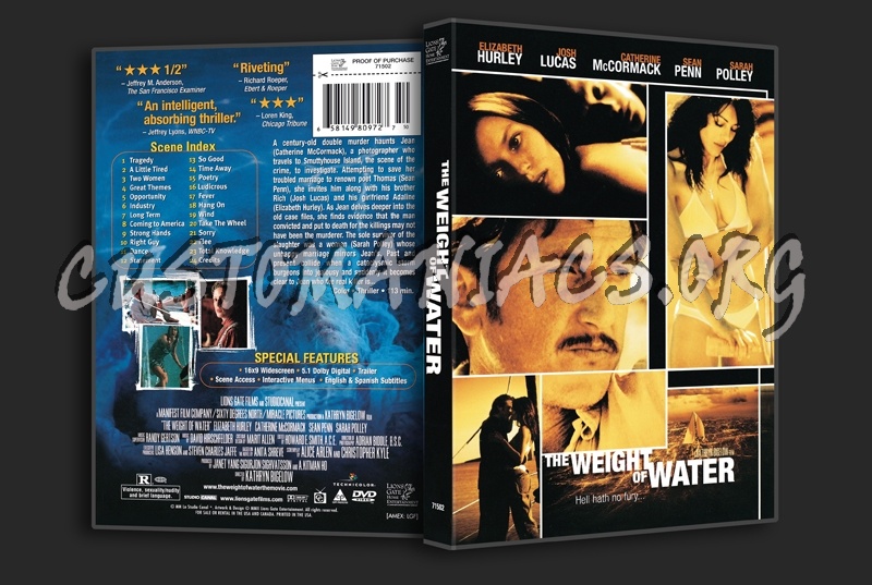 The Weight of Water dvd cover