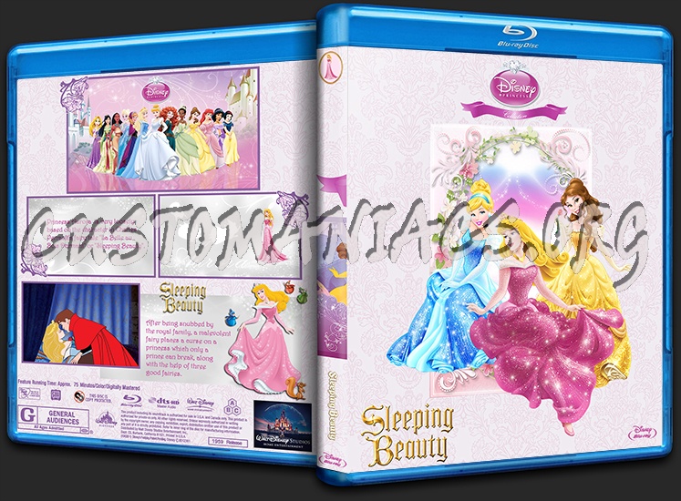 Sleeping Beauty - Disney Princess Collection blu-ray cover