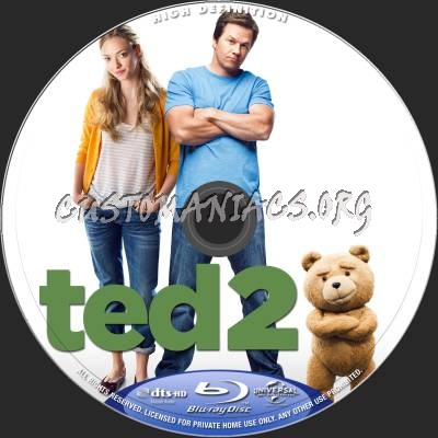 Ted 2 blu-ray label