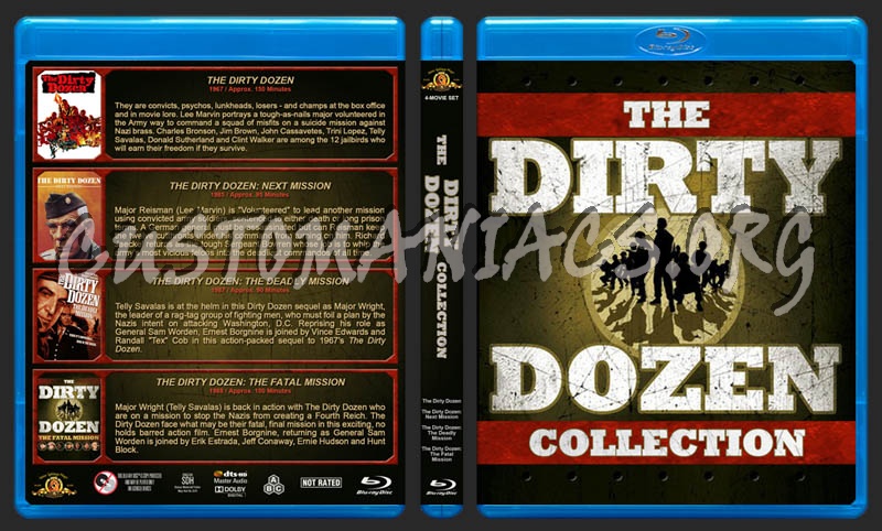 The Dirty Dozen Collection blu-ray cover