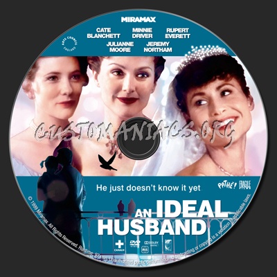 An Ideal Husband dvd label