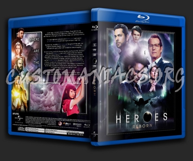 Heroes: Reborn blu-ray cover