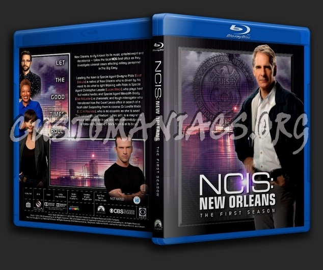 NCIS: New Orleans - Season 1 blu-ray cover