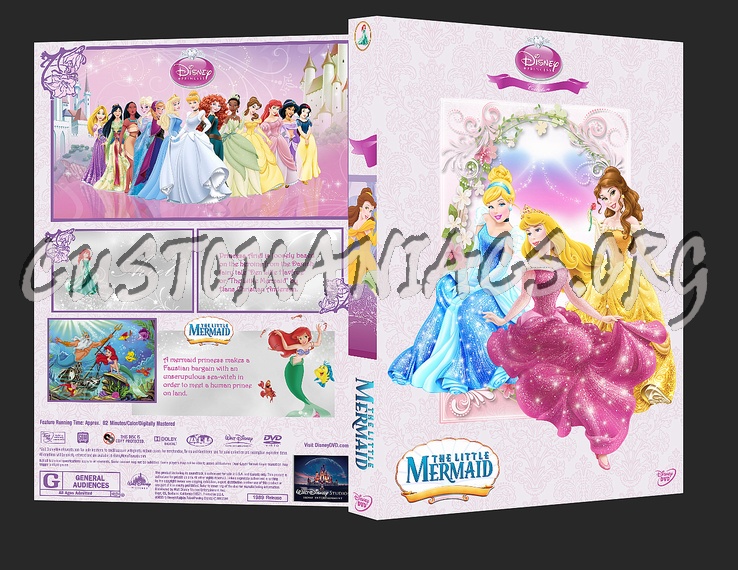 The Little Mermaid - Disney Princess Collection dvd cover
