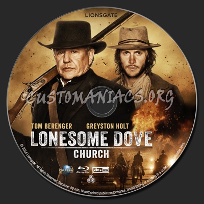 Lonesome Dove Church blu-ray label